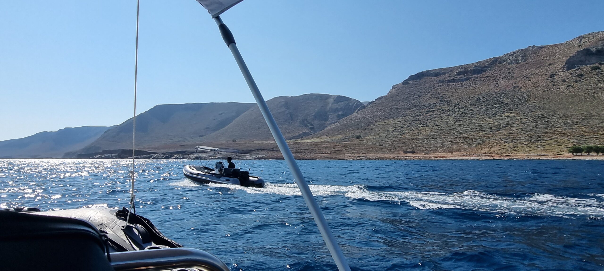 coastline exploration crete